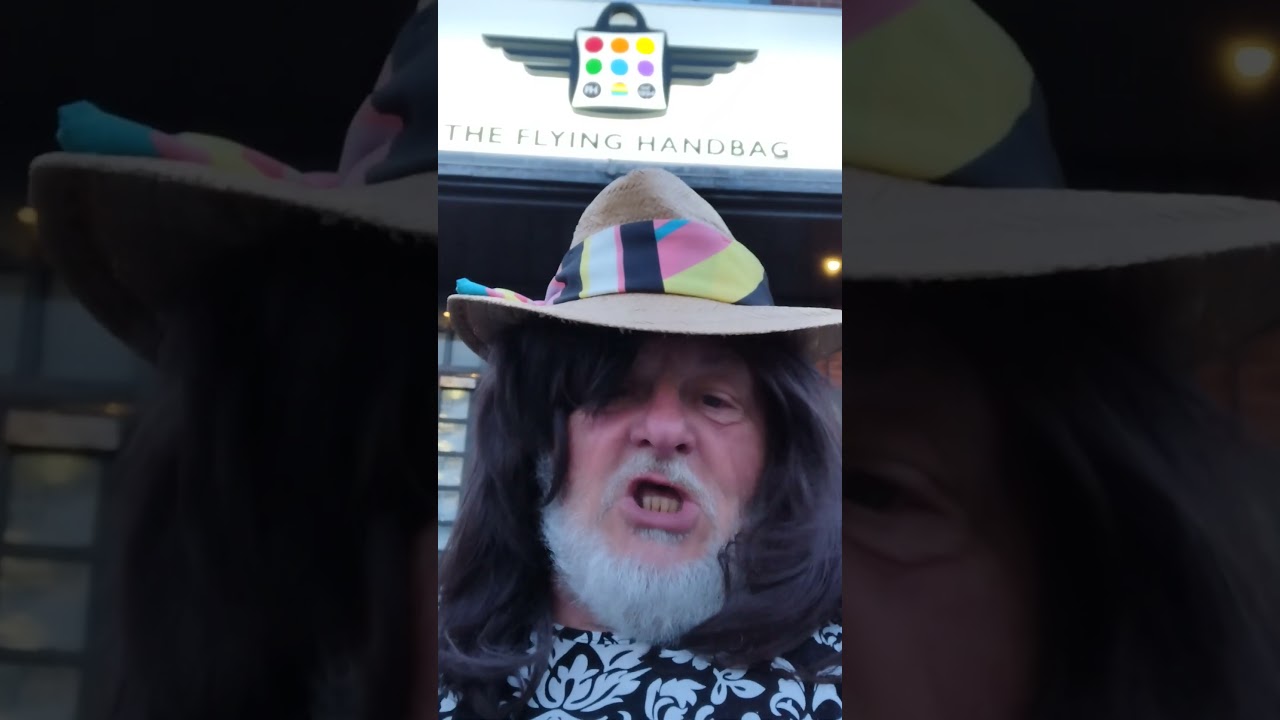 Fat Sandra Rants about Autistic Bobbie, Outside The Flying Handbag #blackpool