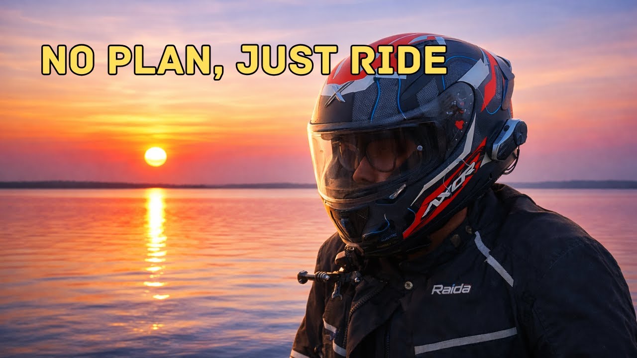 Solo Ride to Nalsarovar | No Plan, Just Peace | suzuki v strom 250
