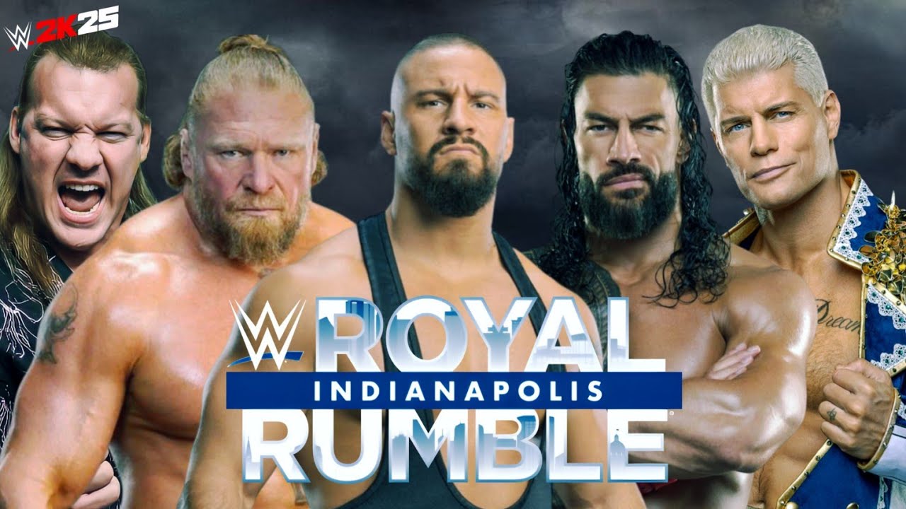 WWE 2K25 - MEN'S ROYAL RUMBLE MATCH ( MOD ) 