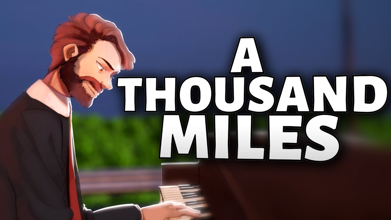 A THOUSAND MILES (Makin' my way downtown...) - Vanessa Carlton [lyrics] - Cover by Caleb Hyles