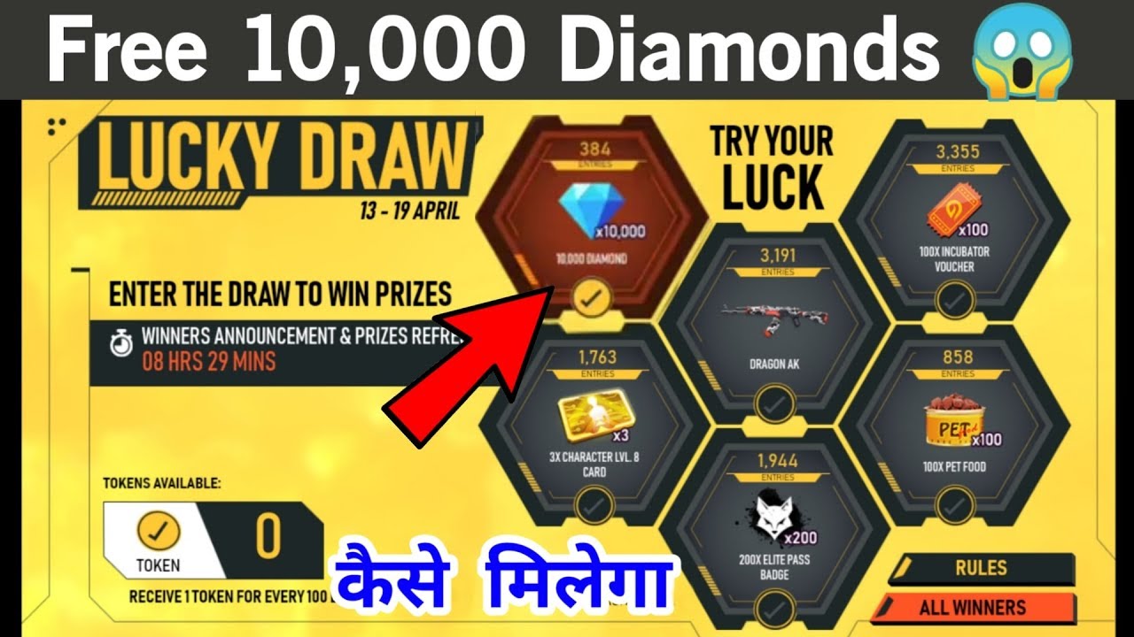 Lucky Draw Event Full Details