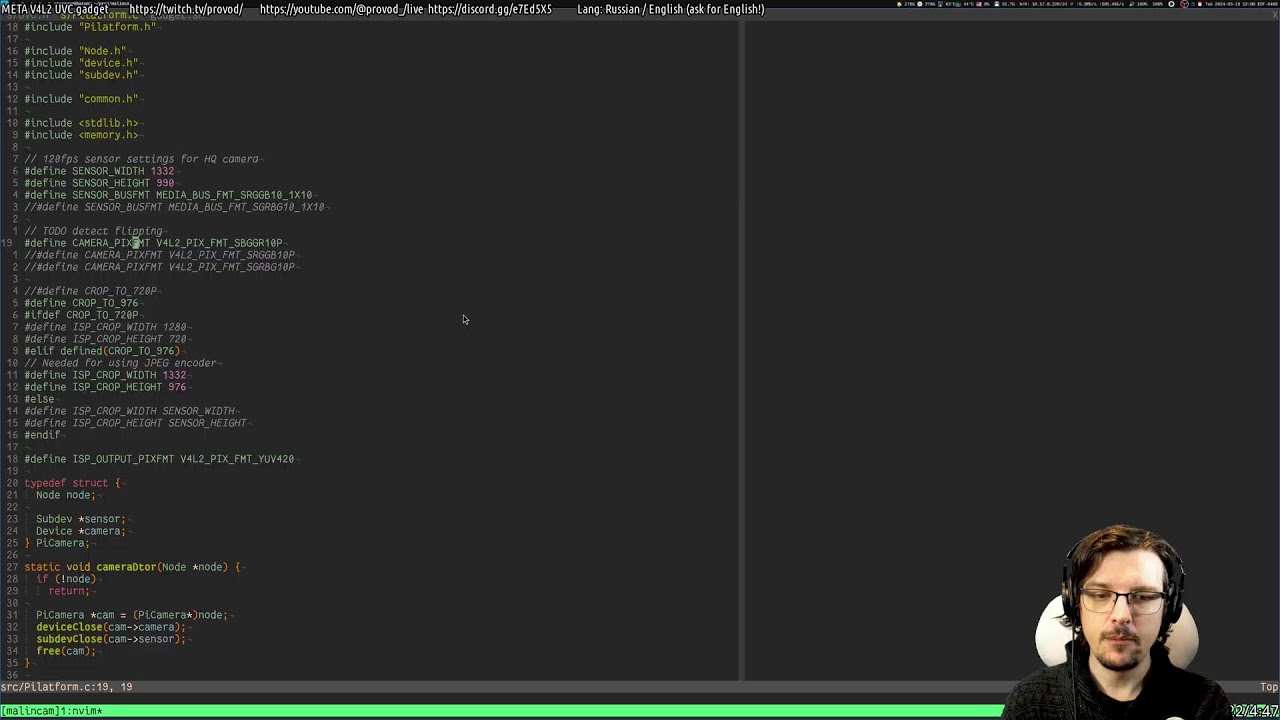 RU|EN|C99|Meta: V4L2 and UVC gadget