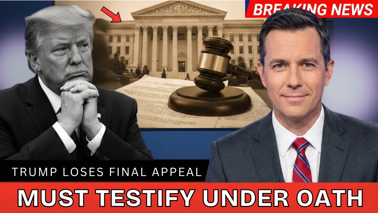 TRUMP LOSES FINAL APPEAL &mdash; Judge Orders Sworn Testimony