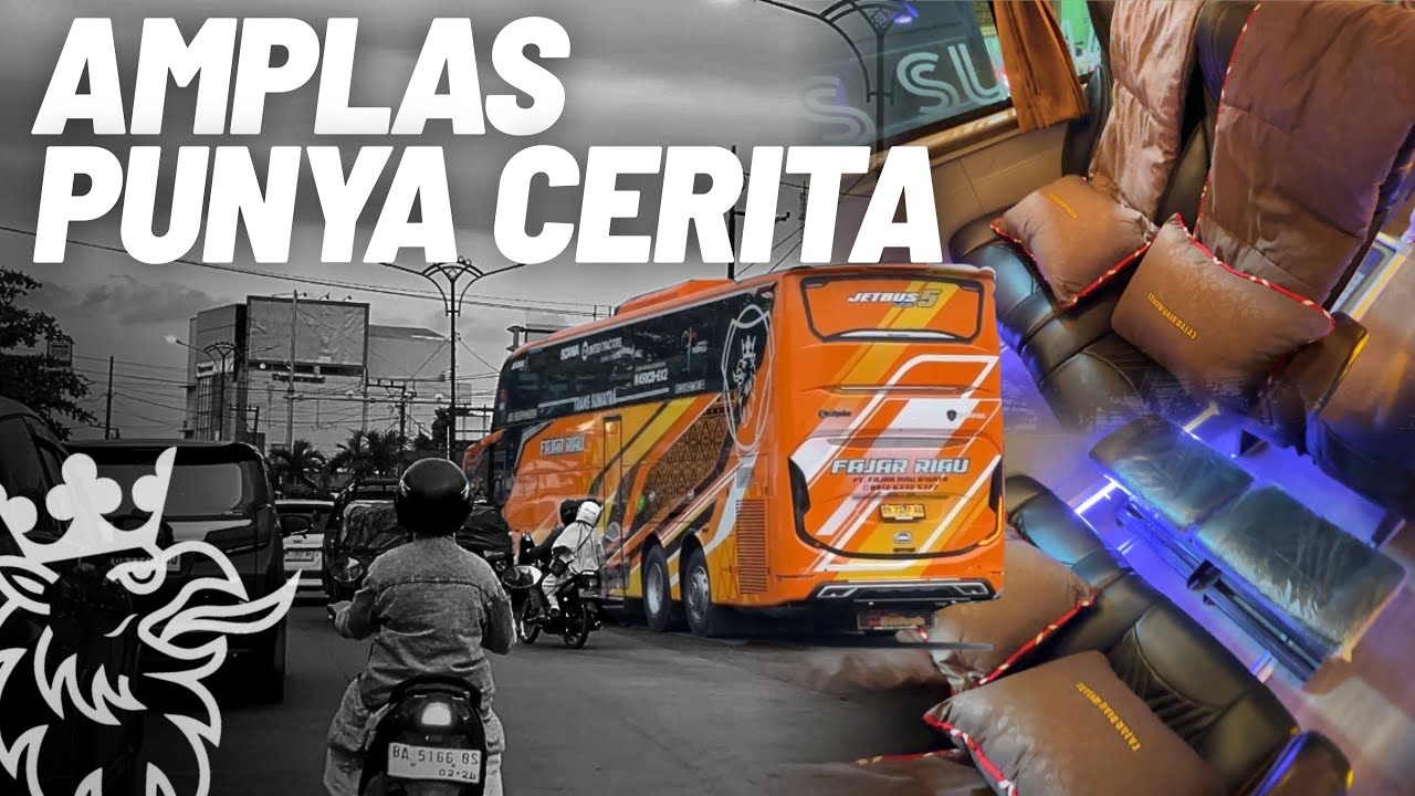 Suasana Terminal Amplas / SM. RAJA - Kedatangan unit Special UHD dari  FAJAR RIAU SCANIA K450CB