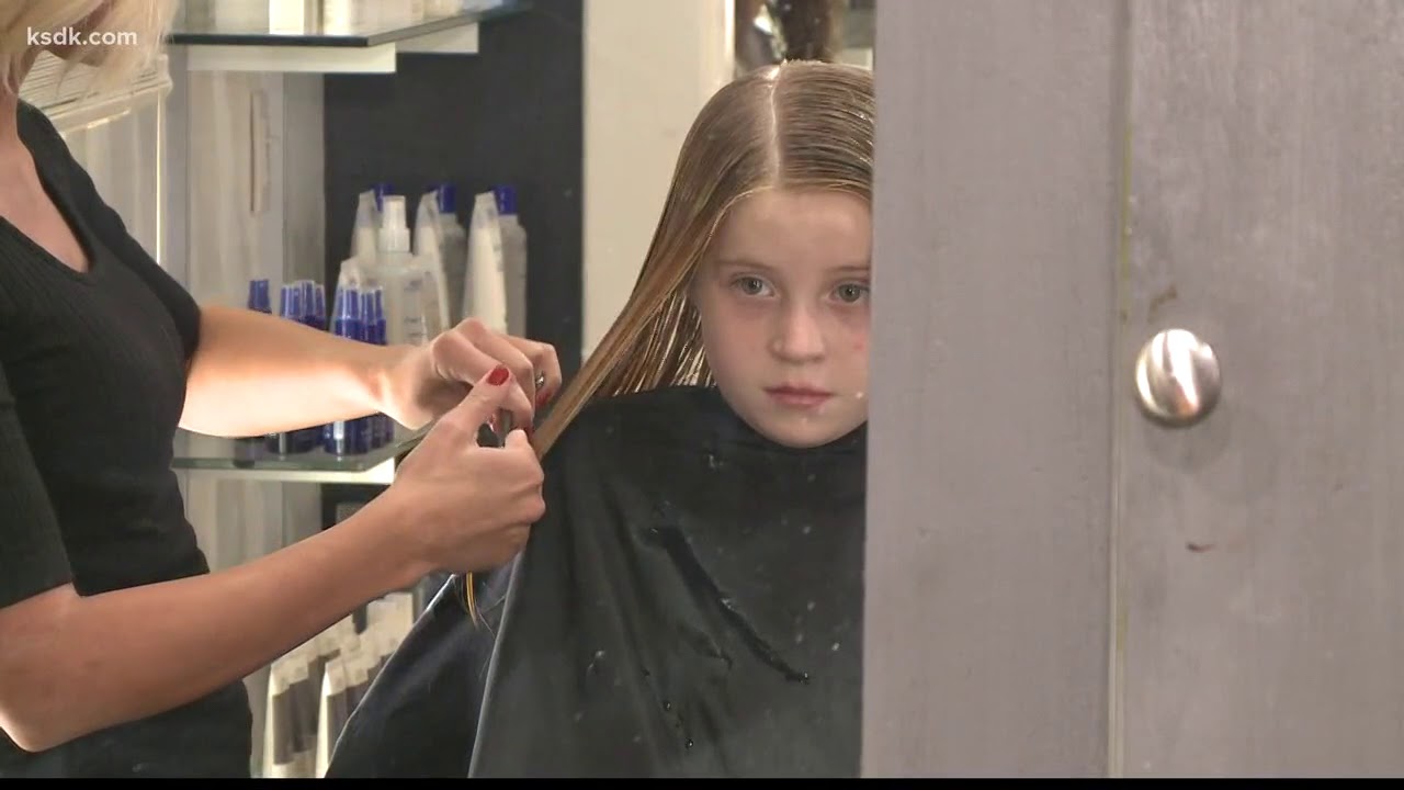Eureka girls donate hair to cancer patients