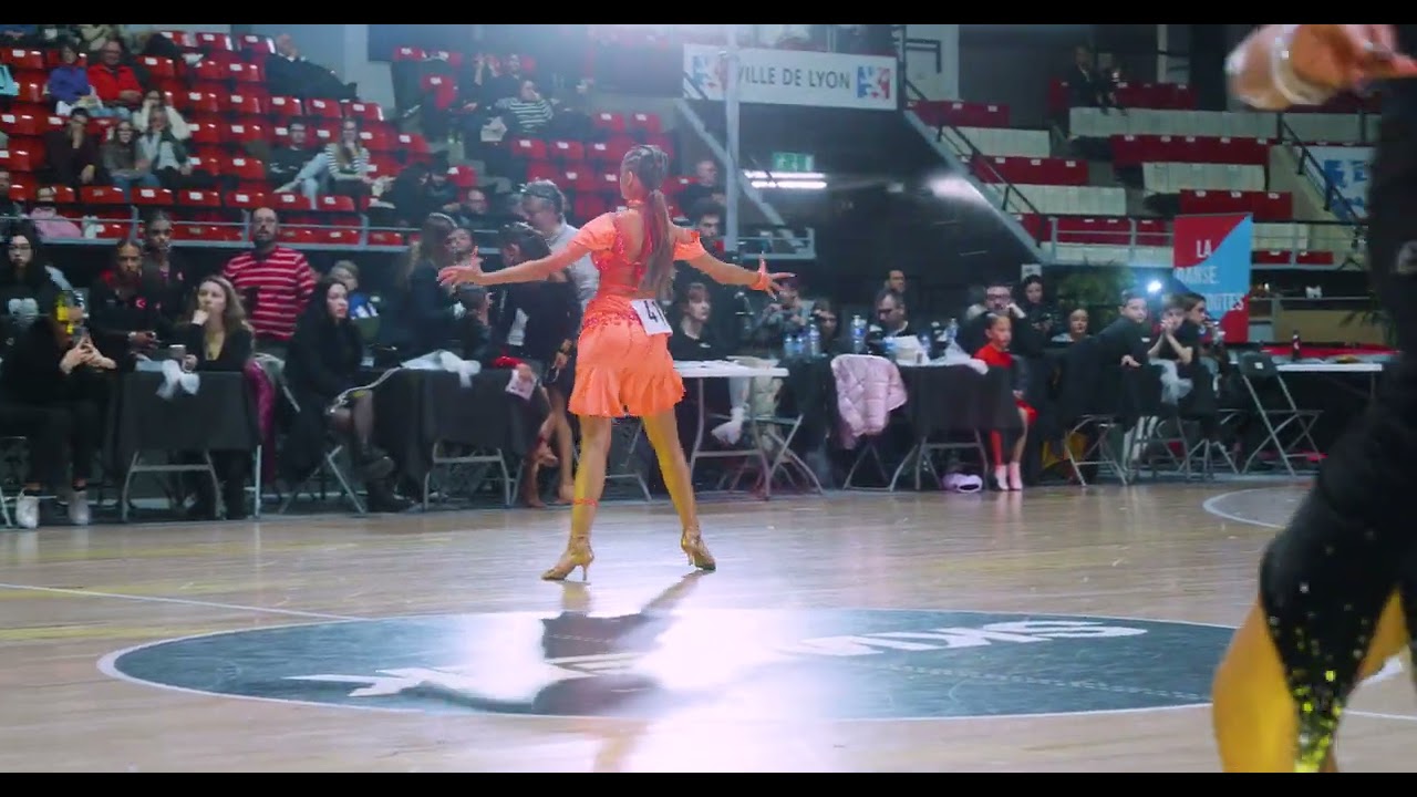 [ROU] Tudor Ana Erika | PASO DOBLE | WDSF Youth Solo Latin | Lyon French Open 2025