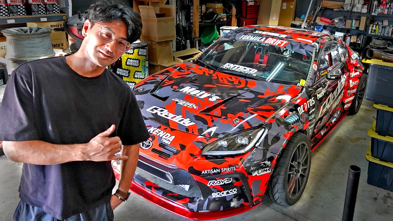 Japanese Drifting Legend in the USA! - Ken Gushi Shop Tour
