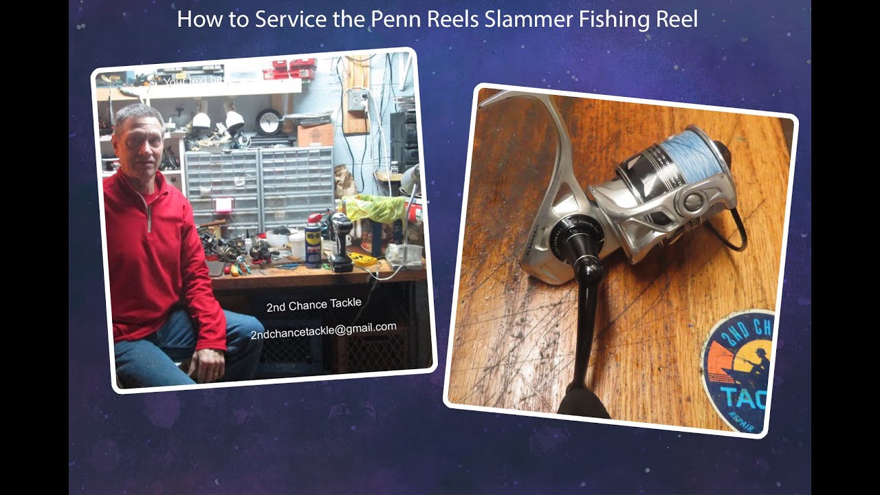 Penn Slammer IV 450G Spin Fishing Reel How To Service and Repair
