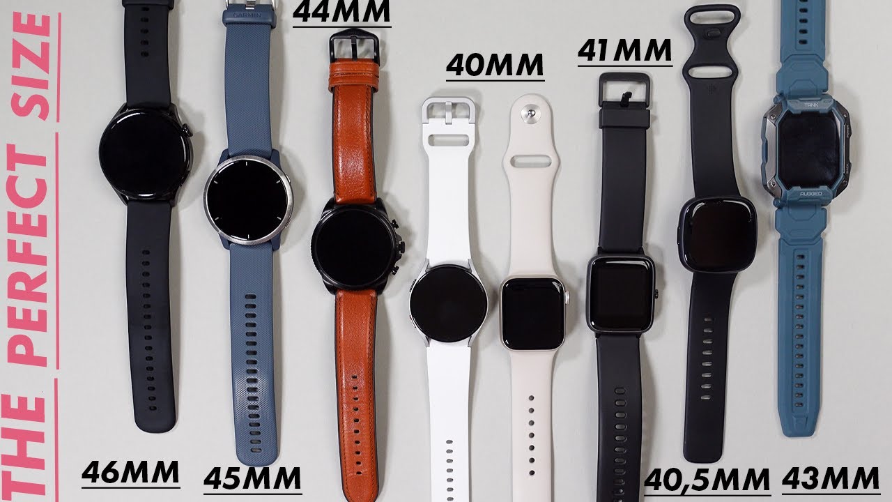 How To Find The PERFECT Sized Smartwatch! Smartwatch Size GUIDE!