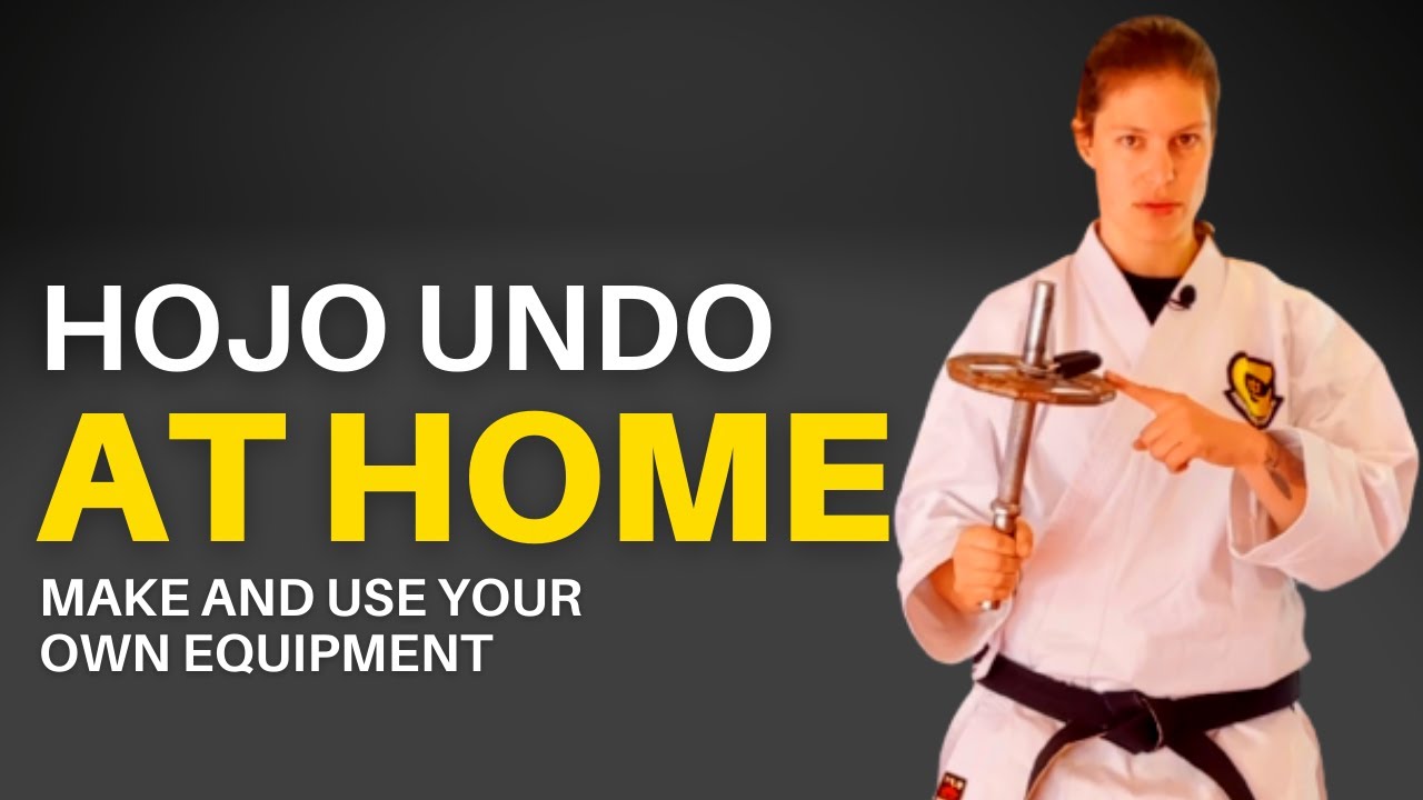 Goju Ryu Hojo Undo at Home - Finding, Making and Enjoying Your Own Training Equipment