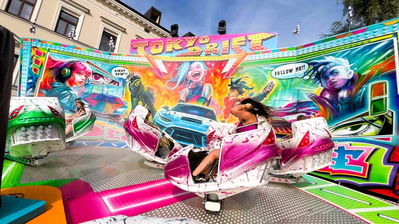 Atrakce Deca Dance Tokyo Drift On-Ride | Salvátorská pouť Chrudim 2025