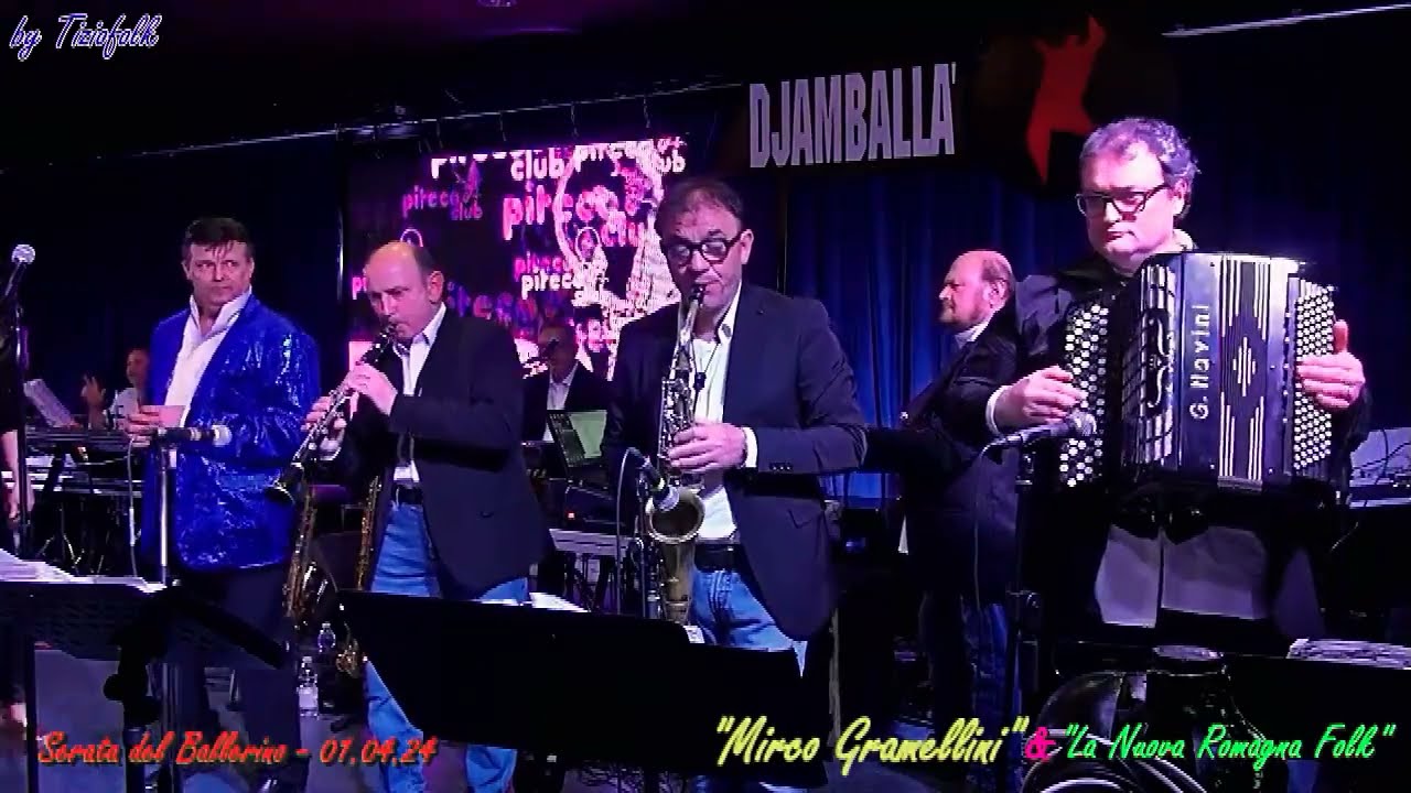 MASCOTTE mazurka di di Casadei eseguita a DUE orchestre MIRCO GRAMELLINI e LA NUOVA ROMAGNA FOLK