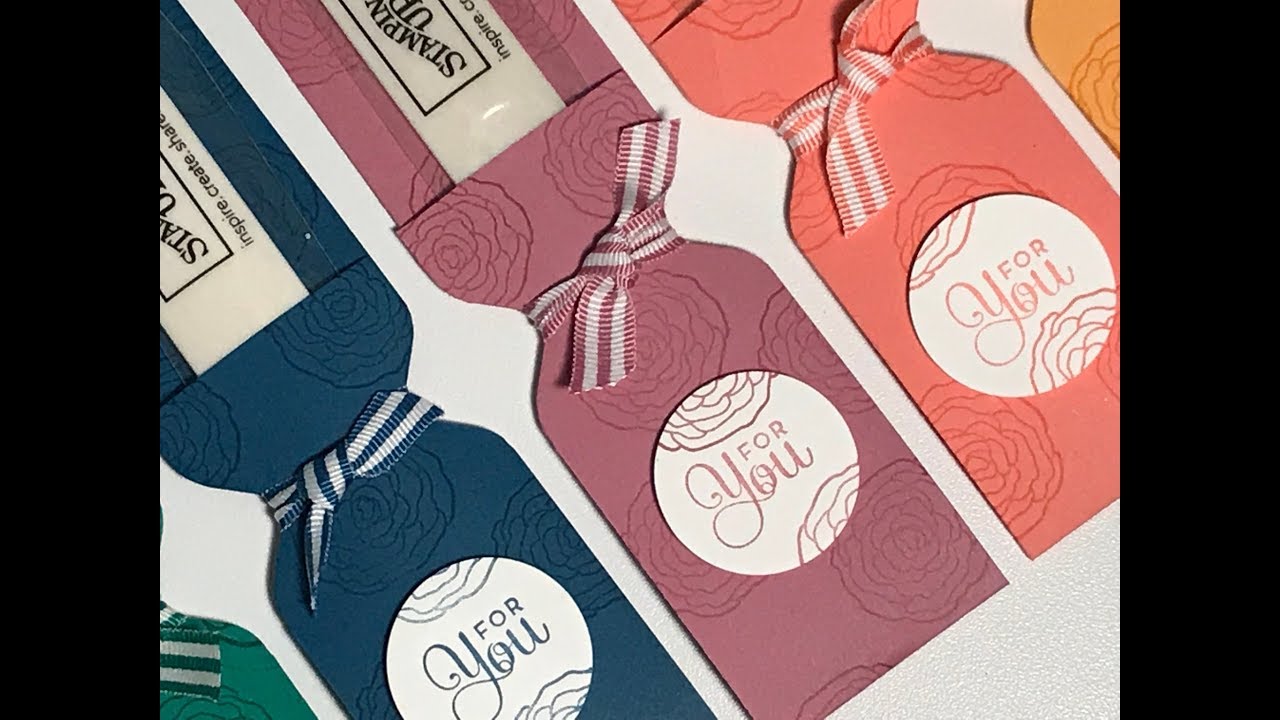 Gorgeous gift packaging - video tutorial using Cake Soiree by Stampin' Up.