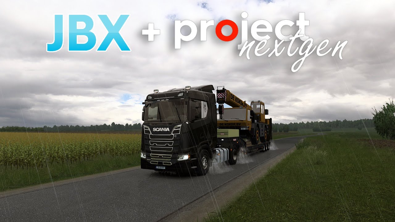 Euro Truck Simulator 2 - JBX Graphics + Project Nextgen + NPI Settings = Great Graphics