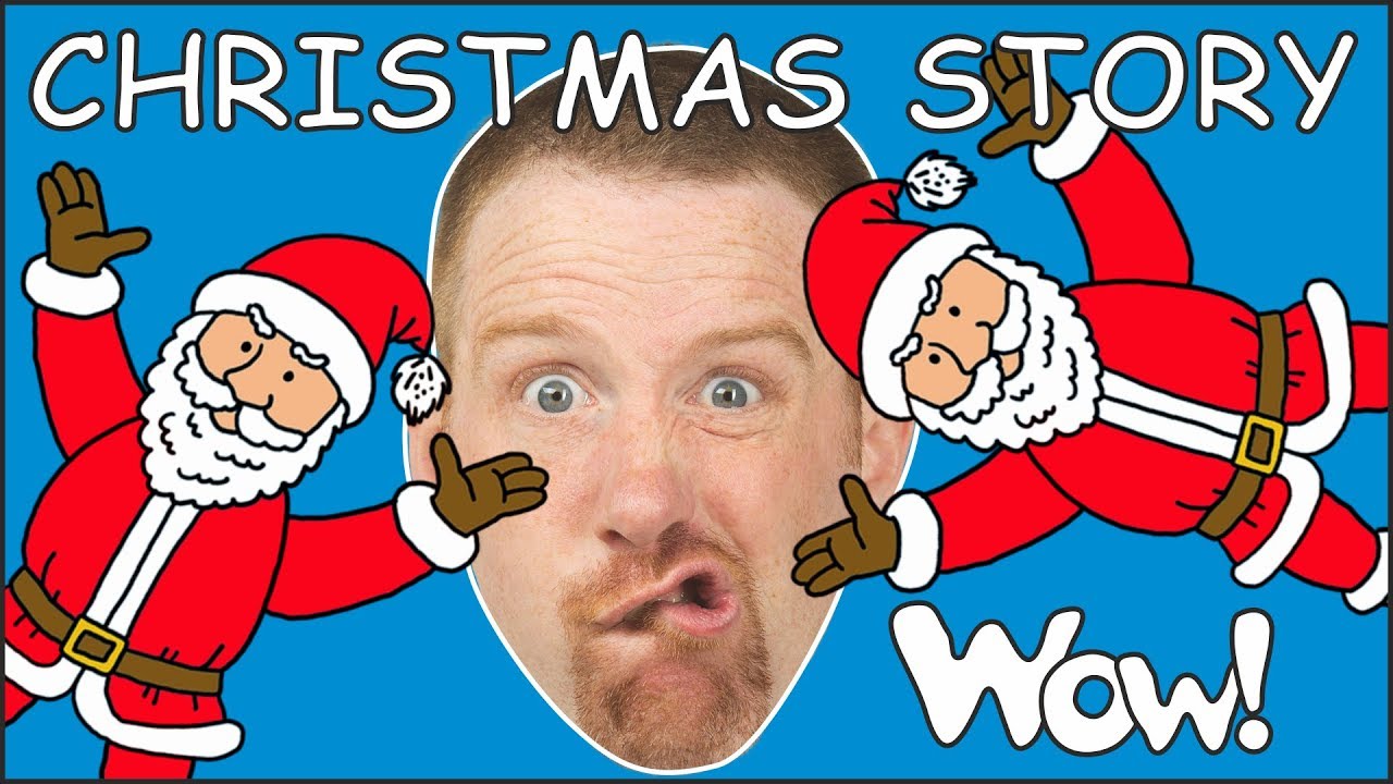 Christmas Story for Kids from Steve and Maggie NEW Magic | Speaking with Stories from Wow English TV