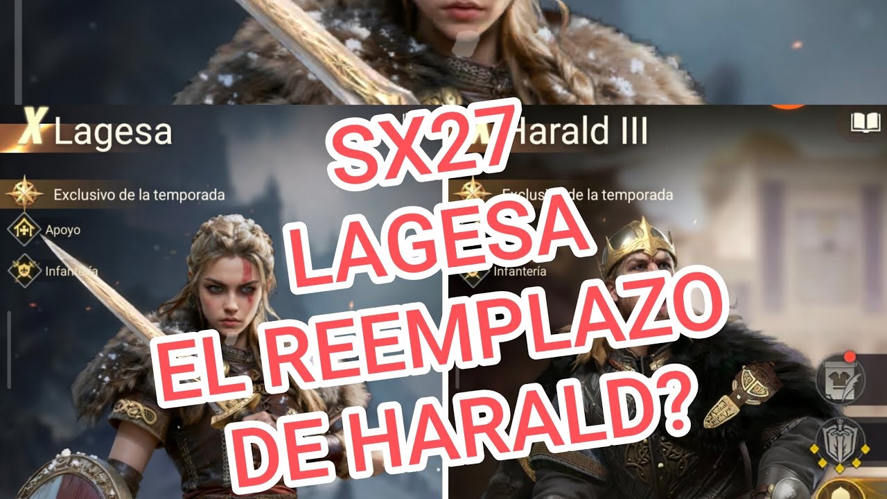 H&eacute;roe SX27: El reemplazo de harald? Opiniones, calificaci&oacute;n #riseofcastles 