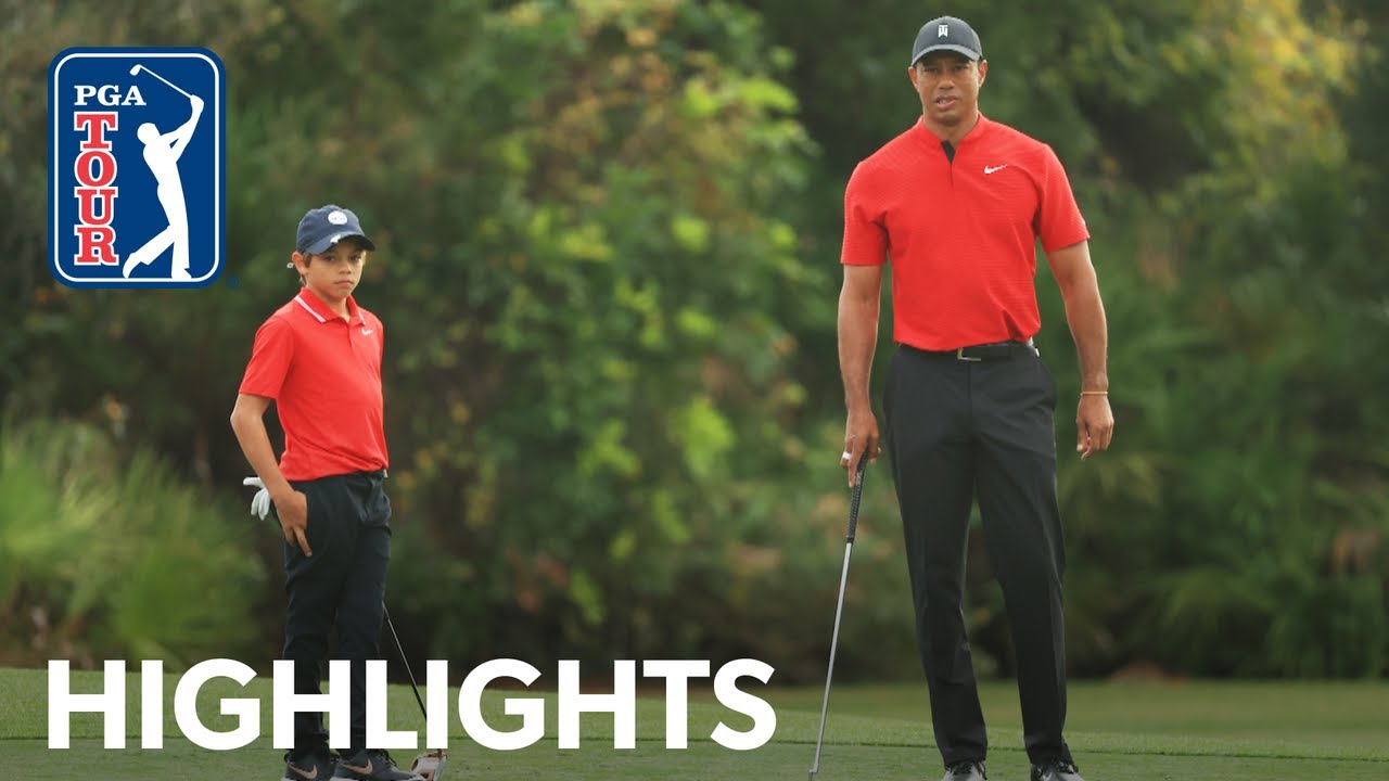 Tiger and Charlie Woods’ team highlights from PNC Championship | 2020