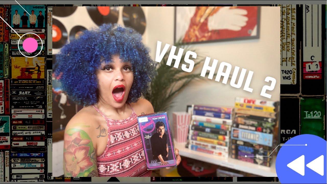 ASMR VHS Movie Haul 2 | Soft Spoken, Reading, Tapping
