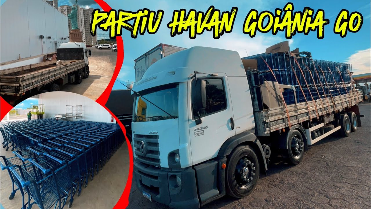 CARREGAMENTO DE CARRINHOS PARA HAVAN🏁