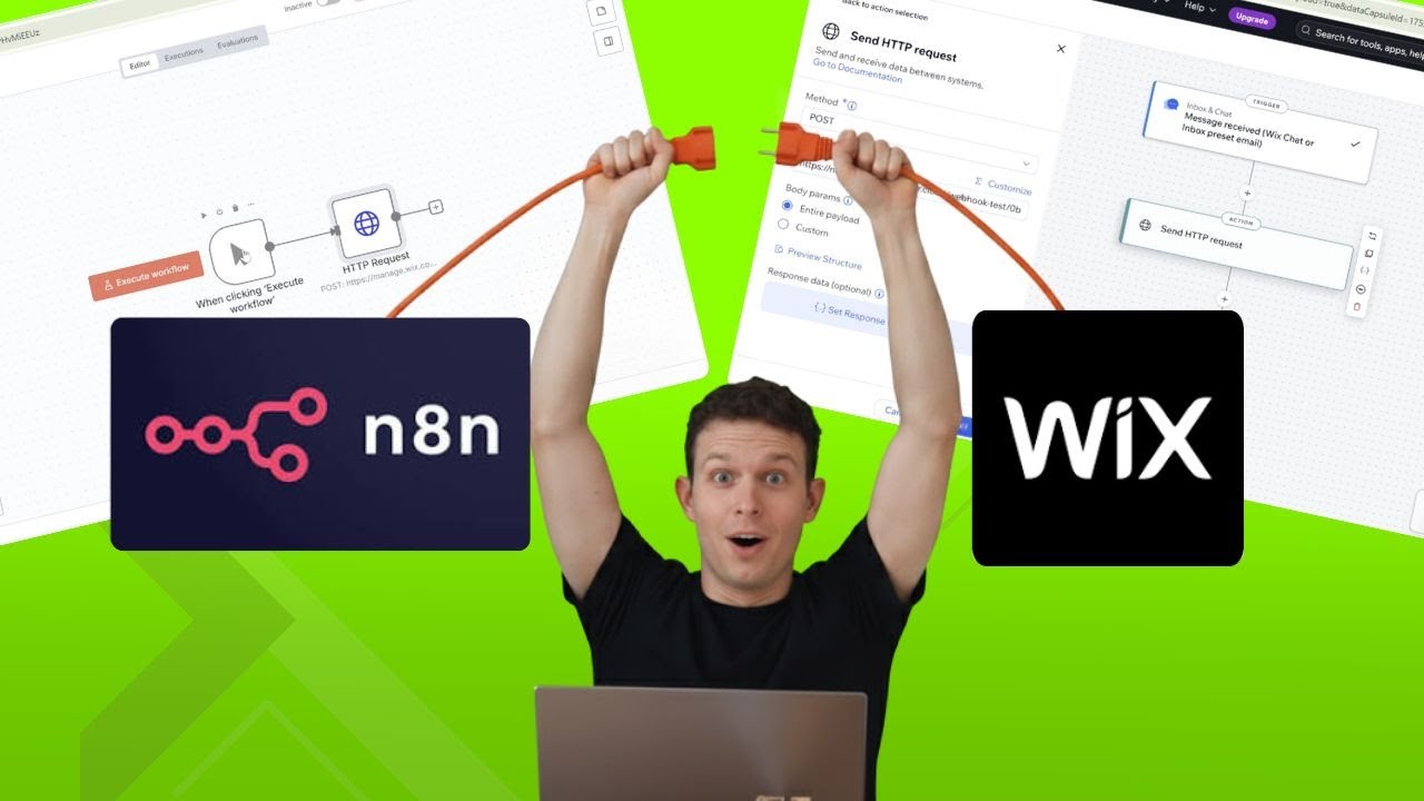 n8n + Wix: создание мощных автоматизированных систем ИИ без кода