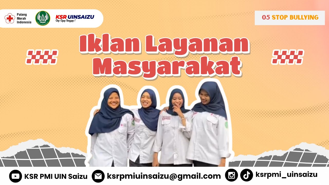 IKLAN LAYANAN MASYARAKAT | STOP BULLYING