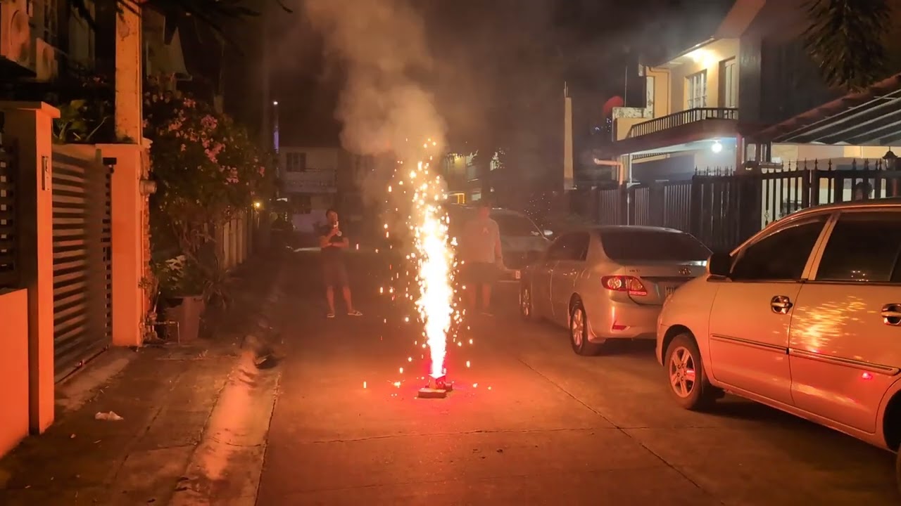 Birthday fountain 