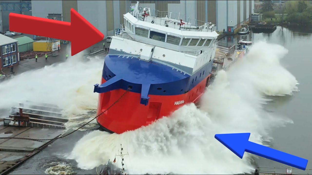 Набиль | Самых Зрелищных Спусков Кораблей На Воду!