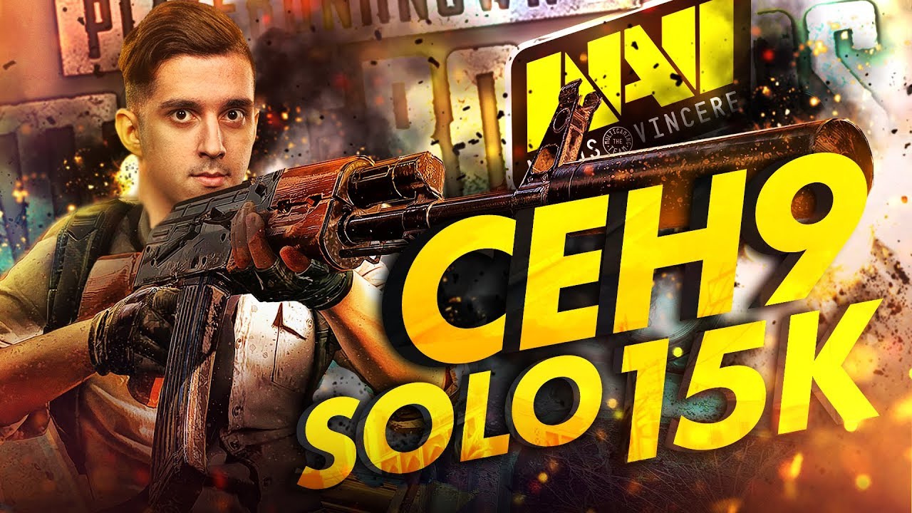 NAVI ceh9 SOLO 15 KILLS - PUBG edit