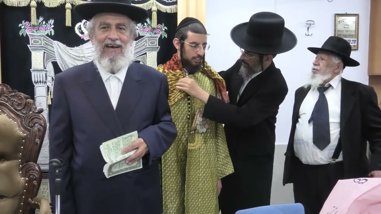 שמחת שבע ברכות לחתן הרב ישראל תם הי