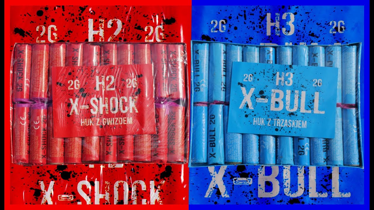 X-BULL X-SHOCK H2/H3 2G Gaoo Fireworks