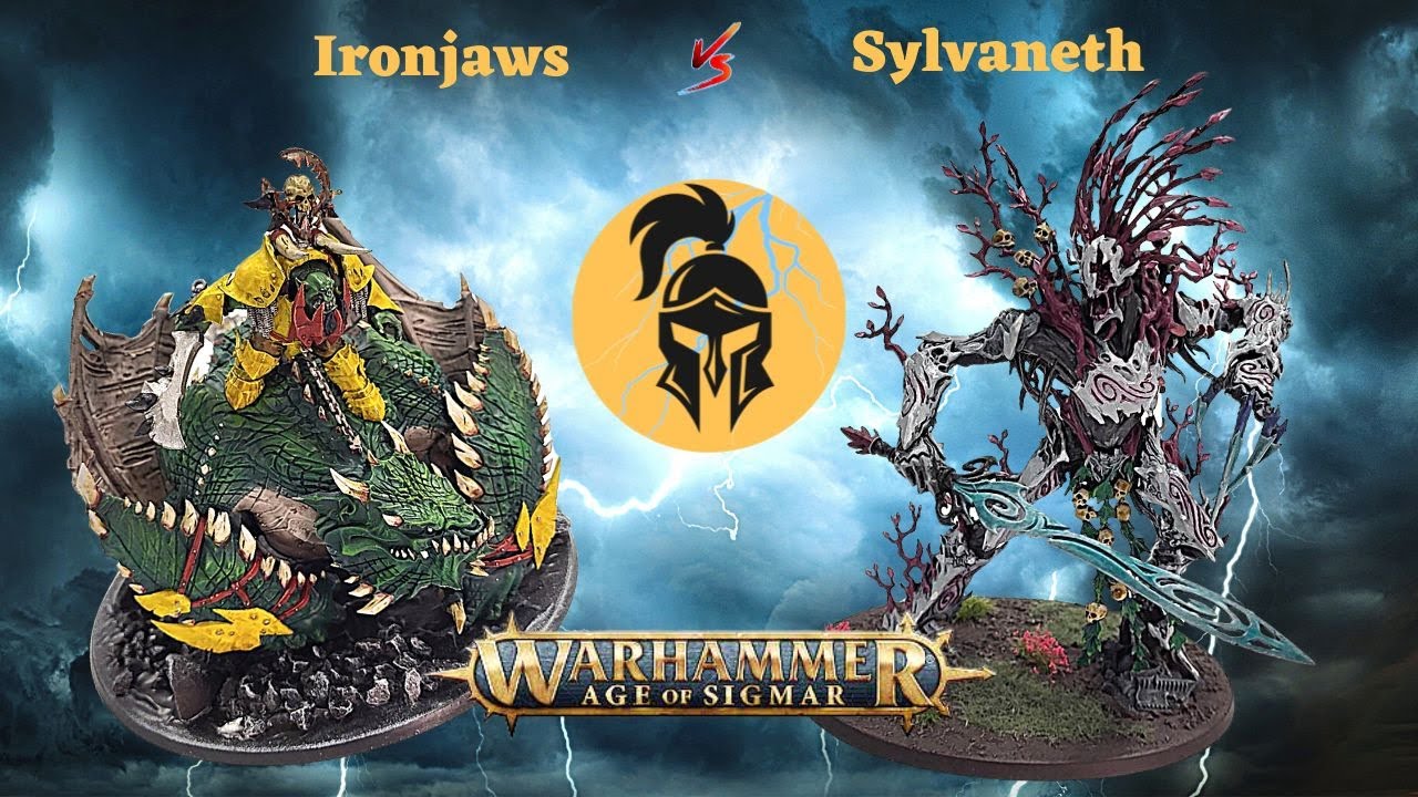 Age of Sigmar Battle Report: Ironjaws vs Sylvaneth: Bloodtoofs vs Gnarlroot!!