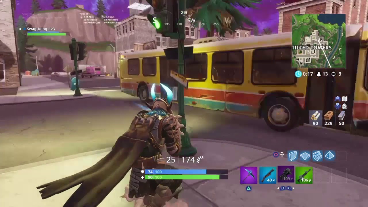 Fortnite:max ragnarok solo gameplay.