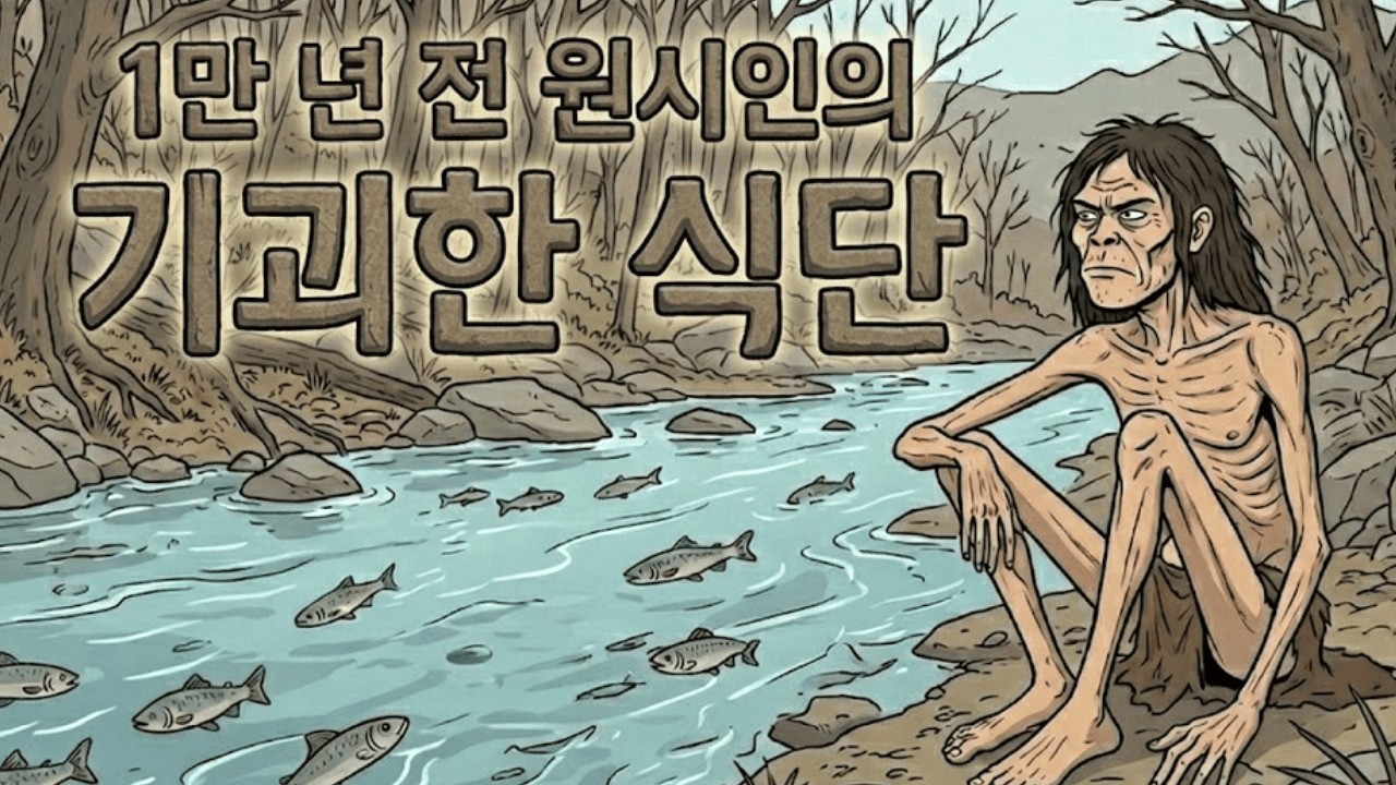 원시인은 매머드만 먹었을까? 1만년 전 원시인들의 기괴한 식단