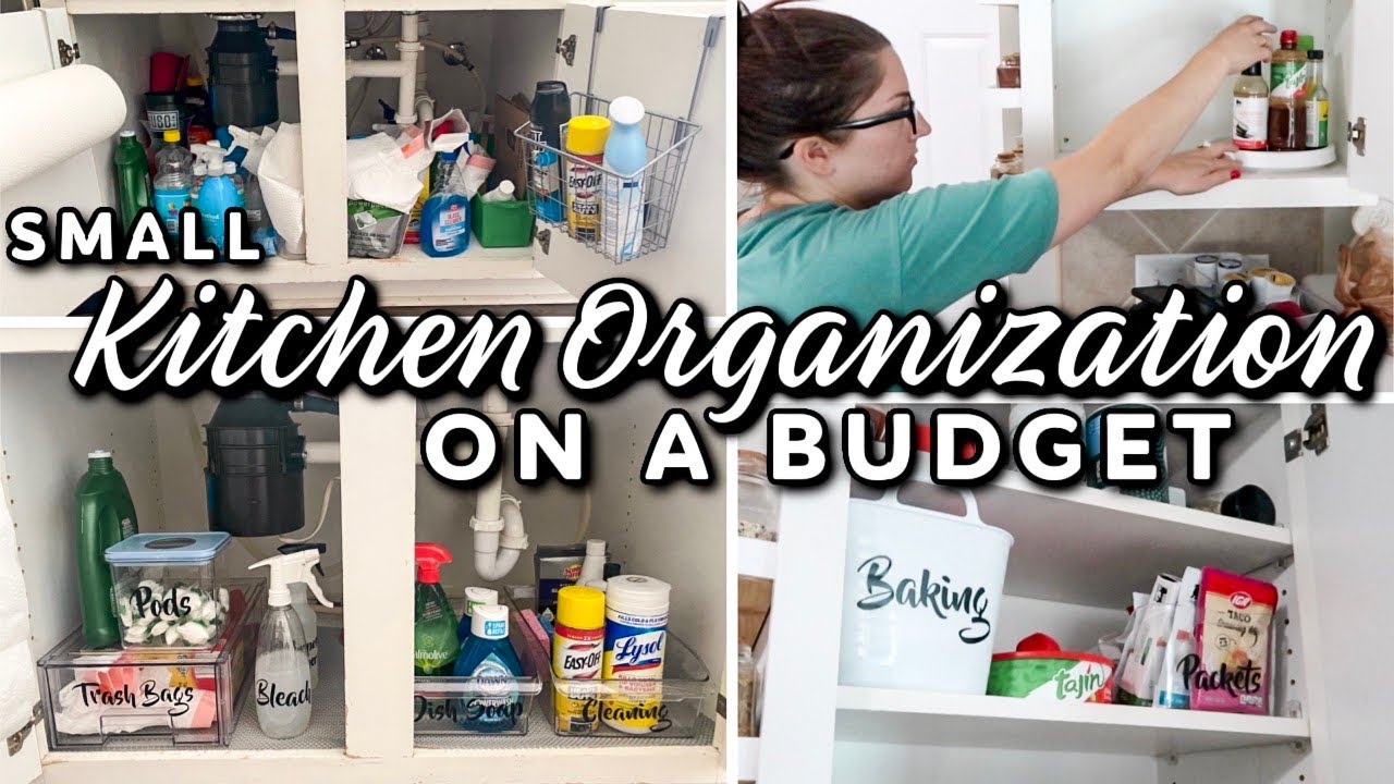 Small Kitchen Organization (& Big Announcement) | Kitchen Organization Ideas on a Budget 2021