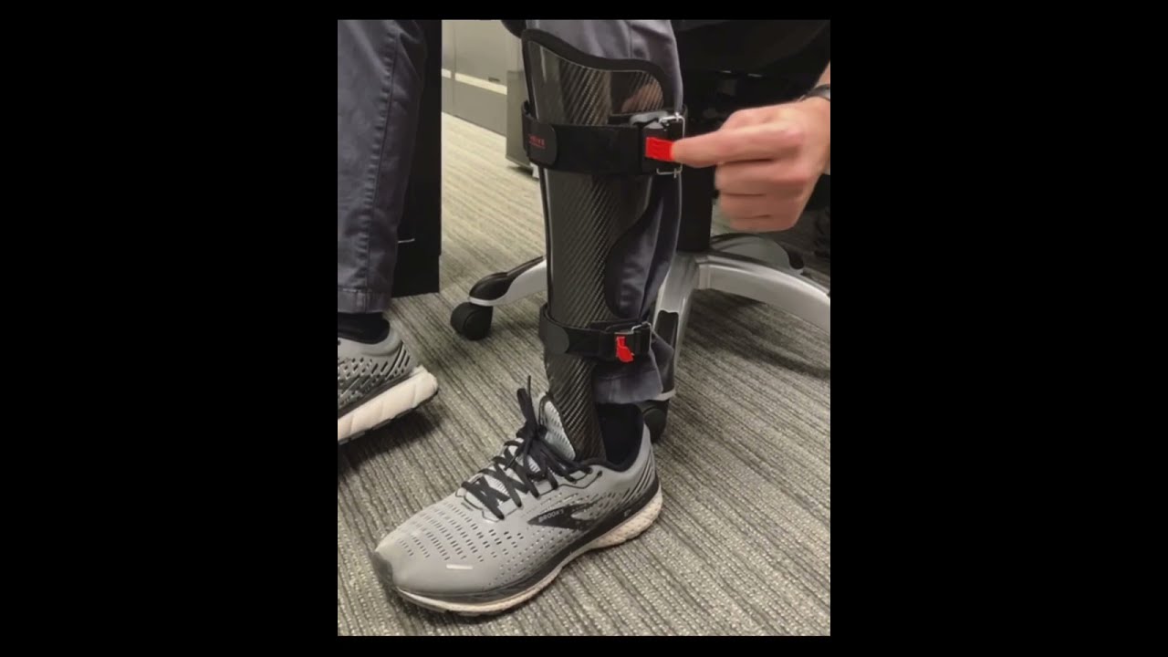 Thrive F3 Magnetic Carbon Fiber AFO | Best AFO for stroke recovery and users with dexterity issues