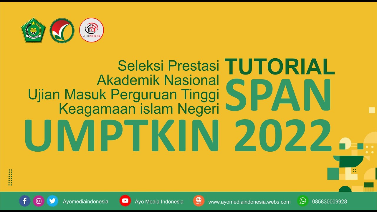 Tutorial Pendaftaran SPANPTKIN Sekolah dan Pendaftaran SPANPTKIN Siswa 2022