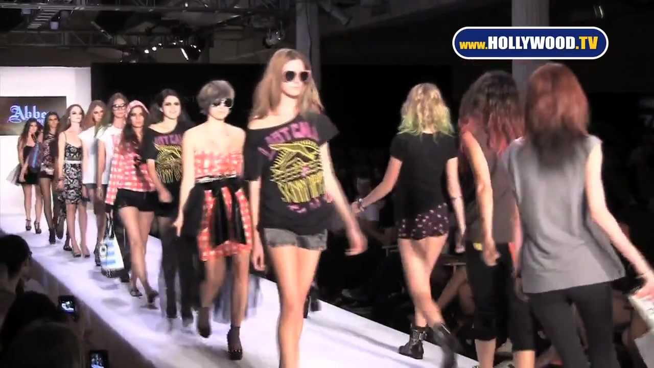 Kylie Jenner  walks The Abbey Dawn Runway.