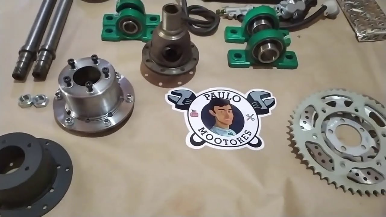 kit transformar moto em triciclo Paulo mootores (não fábricamos mais )