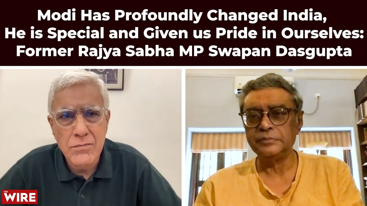 Modi Has Profoundly Changed India, He is Special and Given us Pride in Ourselves: Swapan Dasgupta