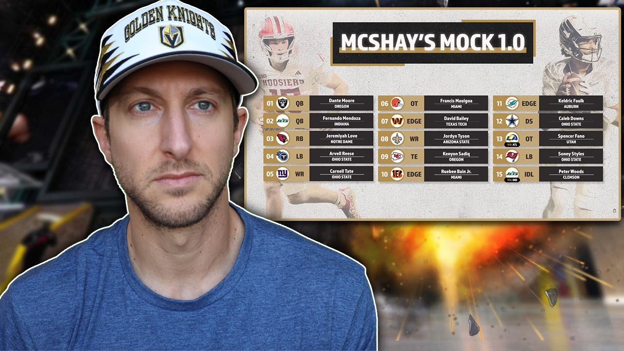 Saints Take Jordyn Tyson at 8?! Reacting to Todd McShay&rsquo;s Mock Draft 1.0 | James Skrmetta Reacts