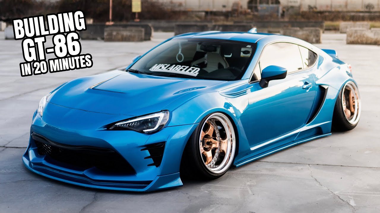 Building a BRZ/FRS in 20 minutes! *INSANE TRANSFORMATION*