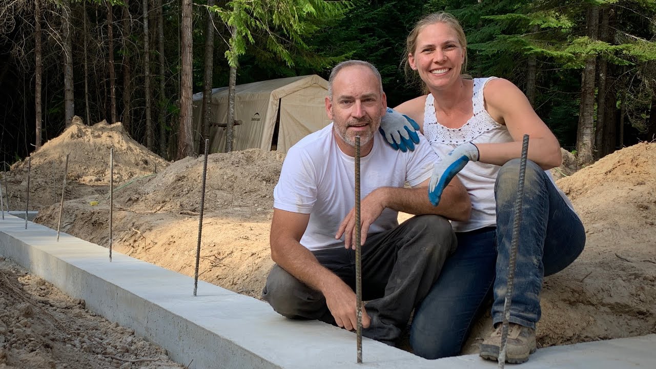 Tearing Down the Footer Forms | Ready for the Stem Wall - Couple Builds Dream Home
