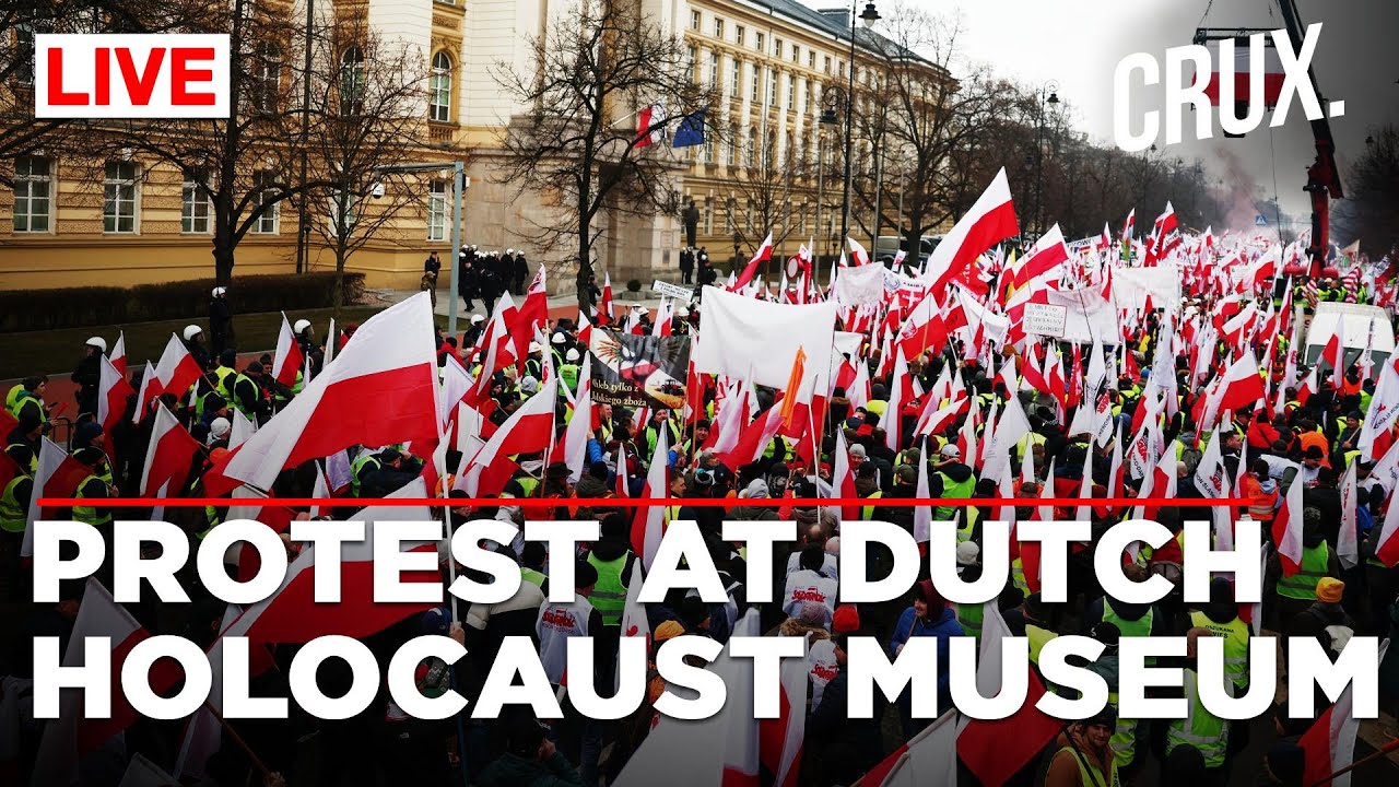 Israel President Isaac Herzog Attends Opening Of National Holocaust Museum In Amsterdam Amid Protest