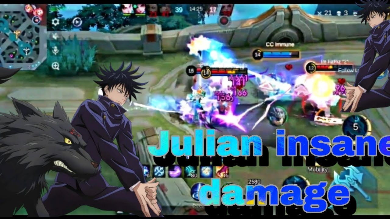 Julian insane damage tank deleted #mobilelegends #julianmlbb 