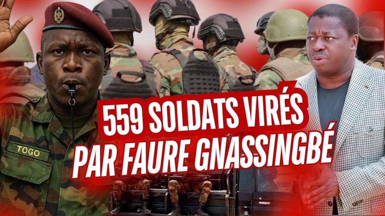 Togo : Faure Gnassingb&eacute; frappe fort ! Plus de 500 soldats radi&eacute;s