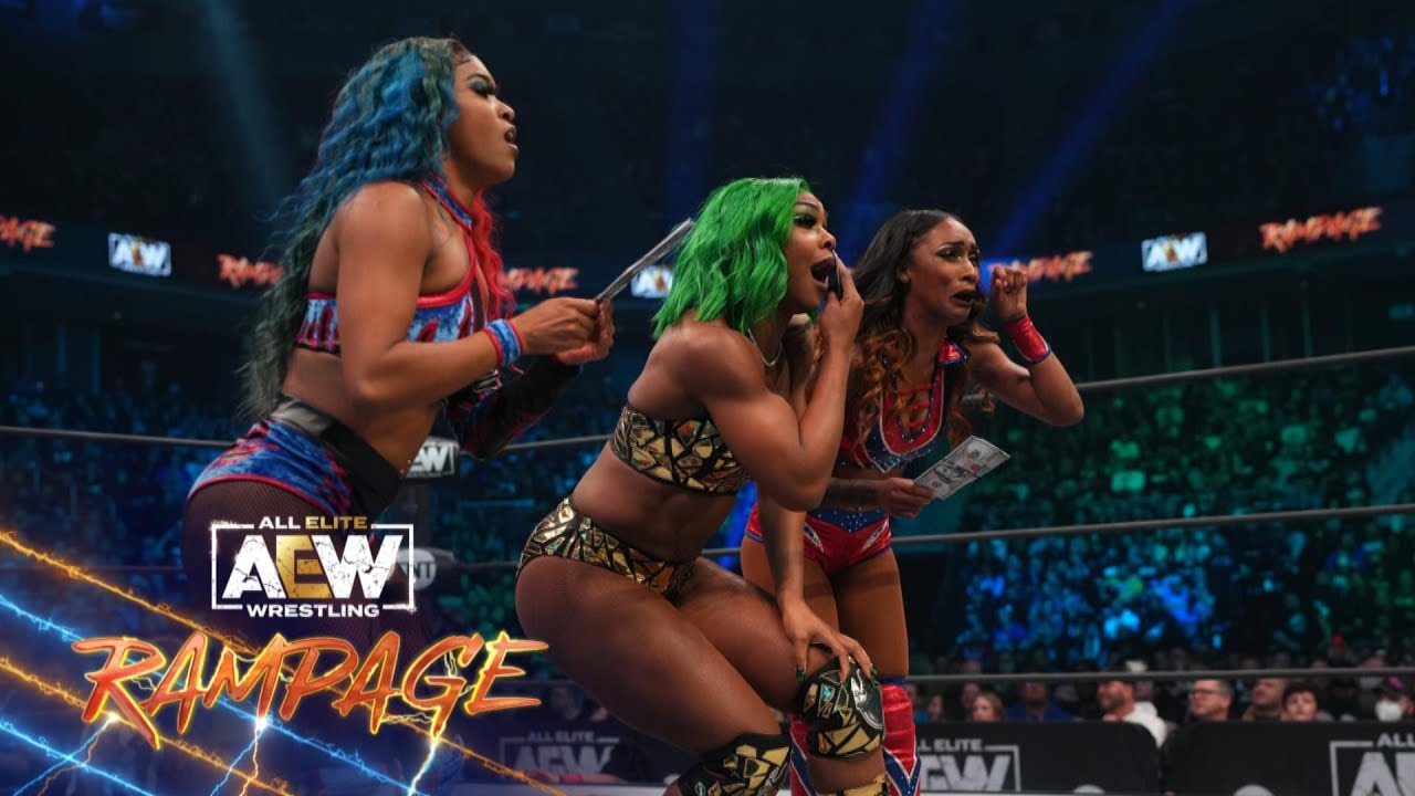 Джейд Каргилл и The Baddies делают заявление в своём первом матче трио | AEW Rampage, 29.04.2022