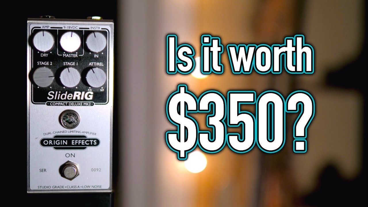 Why I own an Expensive Dual Stage Compressor - Origin Effects SlideRig