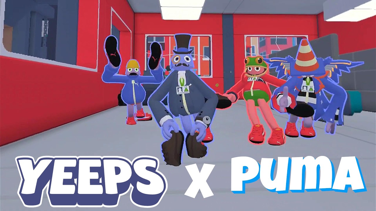 New Yeeps x Puma Lab Live with Ima_Rainbow  #yeeps