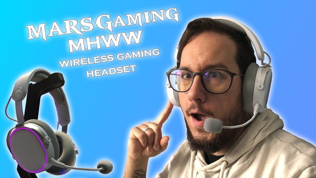🎧 Mejores cascos CALIDAD PRECIO 💶 gaming INALAMBRICOS 2023? - Mars Gaming MHWW 🎮