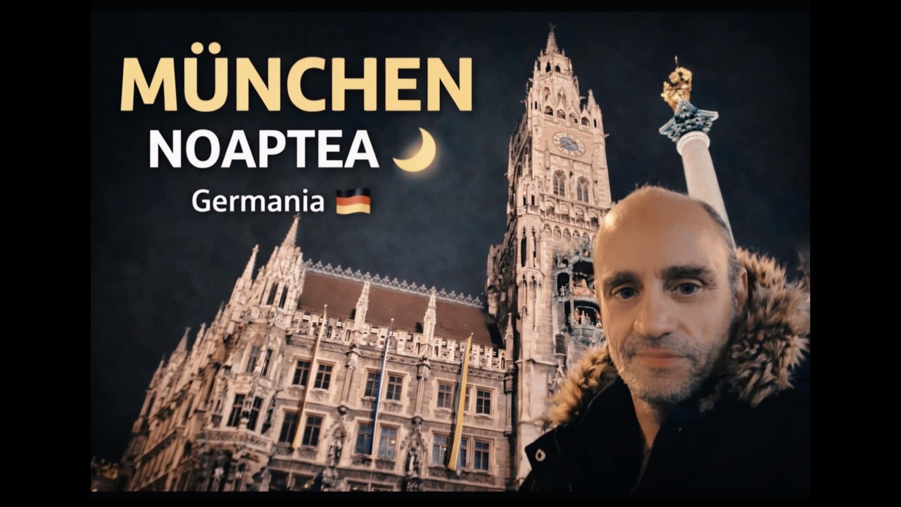 München 🇩🇪 | Când orașul tace, lumina vorbește